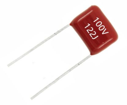 Picture of POLYESTER CAPACITOR RADIAL FILM 1.2nF 100V P=5