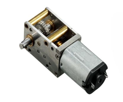 Picture of GEARED MOTOR 12VDC 85mA 59RPM 12x34x10mm