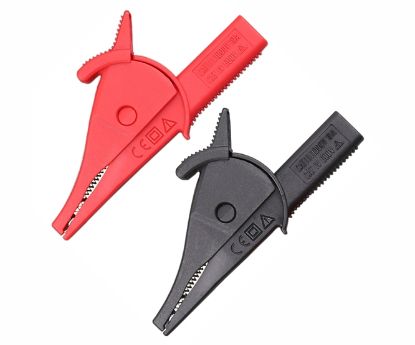 Picture of CROCODILE CLIP FOR METER TEST PROBES 75mm
