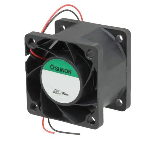 Picture of 12VDC AXIAL FAN 38sqx28mm BAL 23CFM LEAD