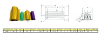 Picture of RESISTOR 100W ALUMINUM W/W 0E47 SMALLER BODY 70x30x15 D/SIDE