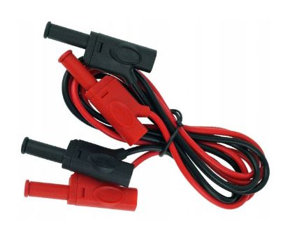 Picture of TEST TIP 2xBANANA PLUG 180-DEG 1M