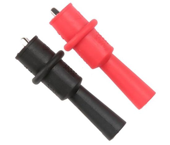 Picture of CROCODILE CLIPS FOR PROBES WITH PROTECTOR 71mm