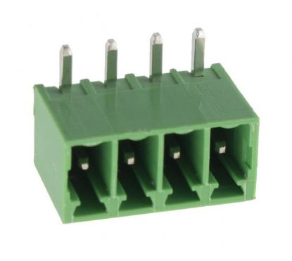 Picture of HEADER R/A PCB-MNT 4P CLOSED P=3.5
