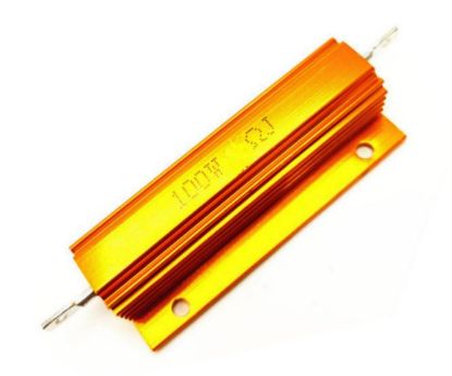 Picture of RESISTOR 100W ALUMINUM W/W IN 50W CASE  68E 60x15x21mm
