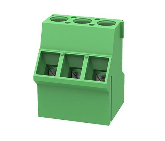 Picture of PCB TERMINAL BLOCK STR 3W P=5.08mm SCR GREEN