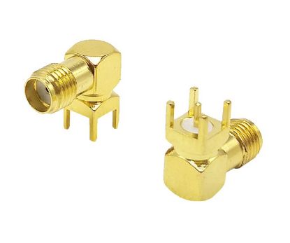 Picture of SMA SOCKET R/A 4PIN 5.08mm - PRICED PER EACH