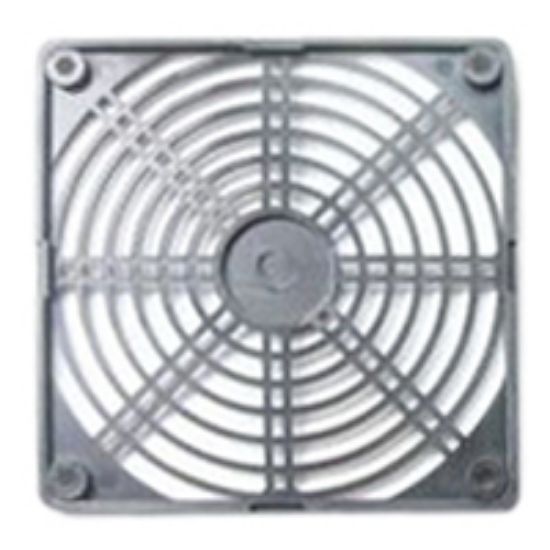 Picture of PLASTIC FINGER/FAN GUARD BLACK 120mm - 400/BOX