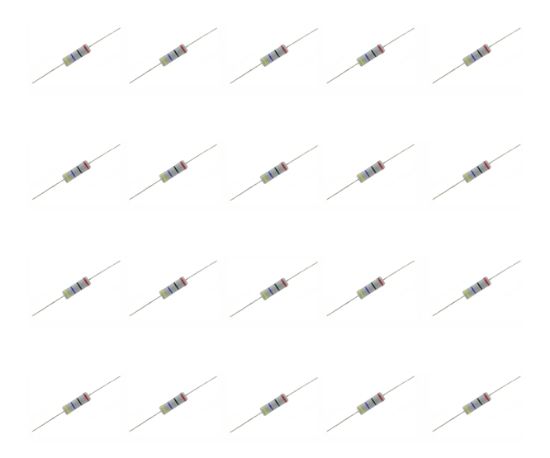 Picture of RESISTOR 5W ROUND M/O 10K 5% 3W BODY - 500P/BOX