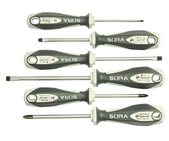Picture of SCREWDRIV SET 6PCS 4FT 2PH