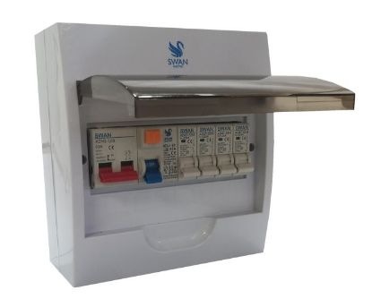 Picture of DISTRIBUTION BOARD POPULATED SURFACE 8W
