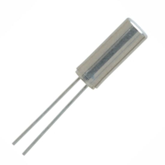Picture of CRYSTAL 20.00MHZ DT-38 ROUND 2x10mm