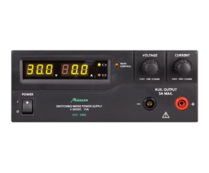 Picture of LAB / BENCH POWER SUPPLY 1CH 1- 30V 0-15A