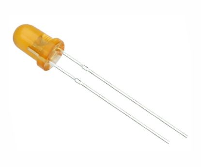 Picture of LED 3mm DI-AM/RD 80mcd 30D SHINE REDDISH