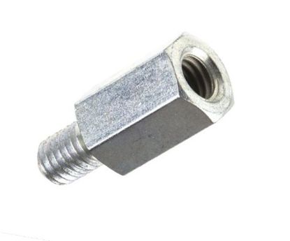 Picture of NICKEL PLATED METAL SPACER MAL-FEM M3x12x6mm