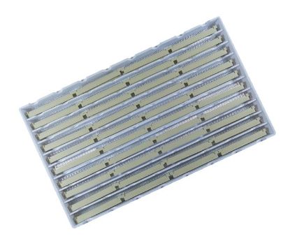 Picture of DIN PLUG 64P 2.54mm AC STR PCB  - 40/TRAY