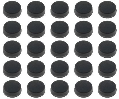 Picture of ROUND RUBBER FEET 9.5x4.2mm SELF ADHESIVE-100/BAG