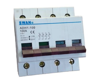 Picture of ISOLATOR 4P 100A DIN RAIL