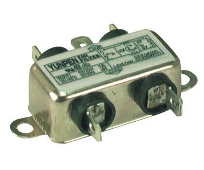 Picture of FILTER EMI MAINS PANEL MOUNT 6A IN-LINE