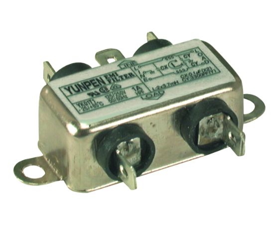 Picture of FILTER EMI MAINS PANEL MOUNT 6A IN-LINE