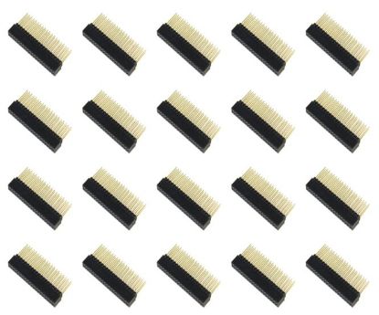Picture of DIL HOUSED PCB SOCKET 40W 2.54mm TL=23.45 - 24pcs/tube