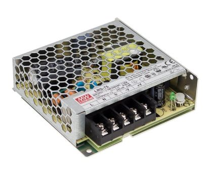 Picture of POWER SUPPLY ENCL. I=220 O=12V 6A  75W