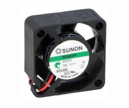 Picture of 5VDC AXIAL FAN 25sqx10mm 3.5CFM VAPO 3-WIRE