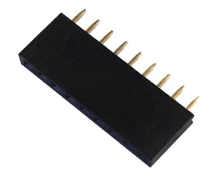 Picture of SIL SOCKET STR HOUSED P=2.54 9-W