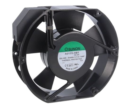 Picture of 220V AXIAL FAN 172x151x51mm BAL OVAL 203CFM TERM