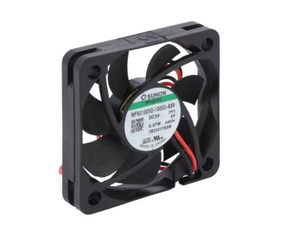 Picture of 5VDC AXIAL FAN 50sqx10mm VAPO 11CFM LEAD