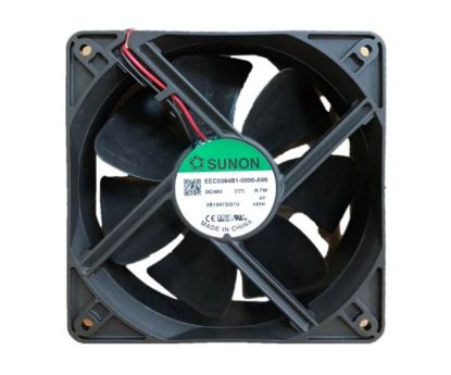 Picture of 48VDC AXIAL FAN 120sqx38mm BAL 138CFM WIRE LEADS