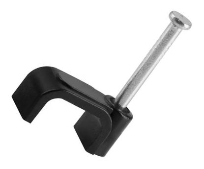 Picture of FLAT NAIL IN SADDLE 10mm BLACK - DEBULK