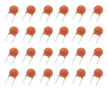 Picture of CERAMIC CAPACITOR DISC NPO 22pF 50V P=2.5mm - 1K/BAG
