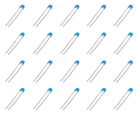 Picture of CERAMIC CAPACITOR M/L 10nF 50V P=2.5mm - 100/BAG