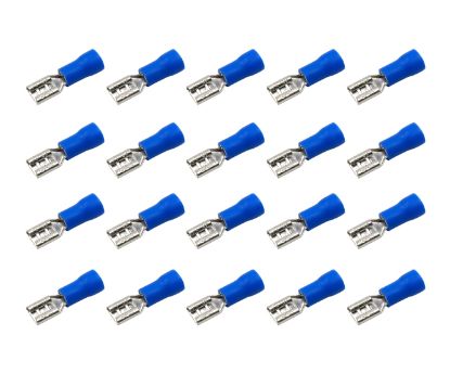 Picture of TERMINAL PRE-INSULATED BLUE 4.8mm FEM  1K/BAG