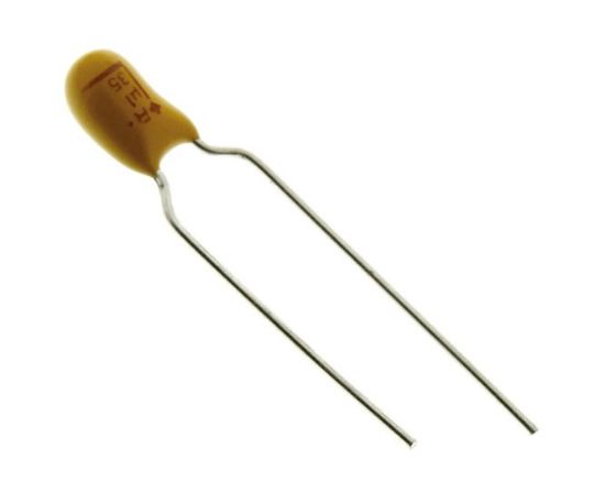 Picture of TANTALUM CAPACITOR BEAD 0.22uF 35V P=2.5mm