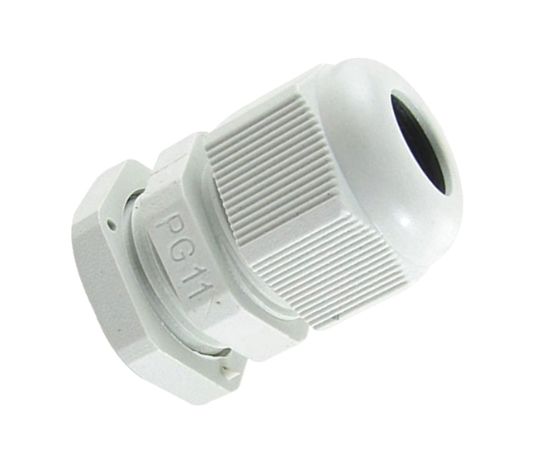 Picture of WHITE COMPRESSION GLAND PH=19mm CAB=5-10mm