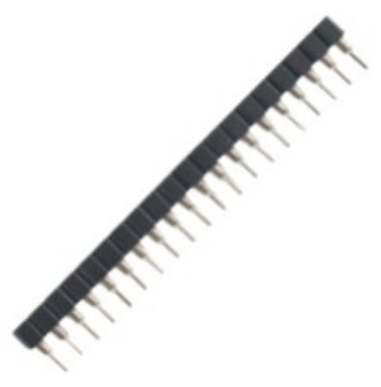 Picture of SOCKET SIL STRIP 40W 2.54mm CLAW GRIP TYPE - DEBULK