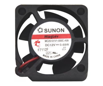 Picture of COOLING FAN 25sqx10mm 12VDC 0.69W