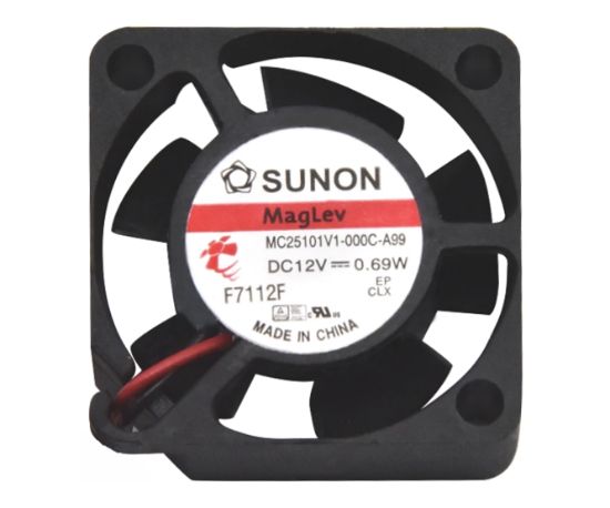 Picture of COOLING FAN 25sqx10mm 12VDC 0.69W
