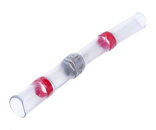 Picture of SOLDER SEAL HEAT SHRINK TUBE, RED AWG 22-18 - DEBULK