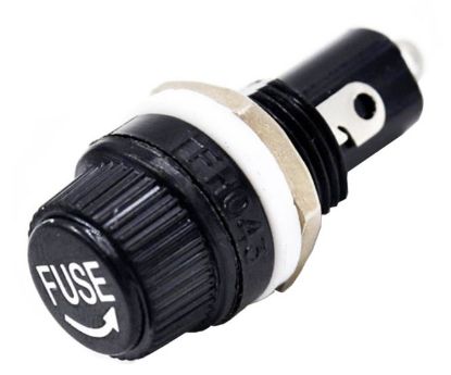 Picture of KEYED FUSE HOLDER PANEL MOUNT 6x32mm