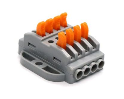 Picture of QUICK CONN PRESS FIT 4W IN-LINE 5A 0.5-2.5mm2