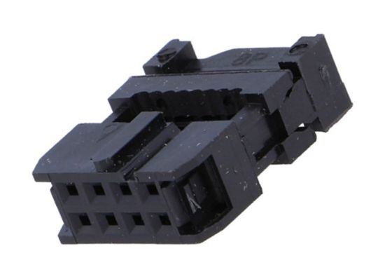 Picture of IDC SOCKET 8W WITH STRAIN-RELIEF