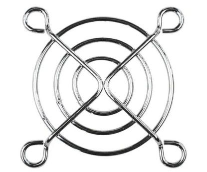 Picture of CHROME METAL FINGER GUARD FOR 70mm FAN