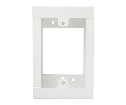 Picture of WALL MOUNT BOX 2x4 WHITE METAL FOR MAINS SOCKET