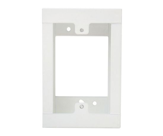 Picture of WALL MOUNT BOX 2x4 WHITE METAL FOR MAINS SOCKET