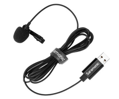Picture of CLIP-ON MICROPHONE W/ USB-A FOR COMPUTER