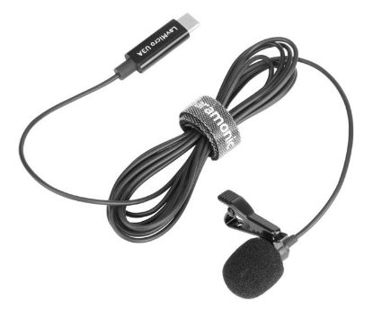Picture of CLIP-ON MICROPHONE W/ USB-C FOR ANDROID DEVICE