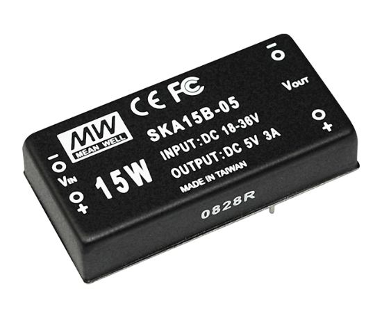 Picture of DC-DC CONVERTER DIP I=24V O=15V   1A 15W